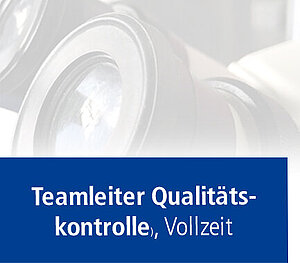 Teamleiter Qualitätskontrolle bei August Reuchlen GmbH