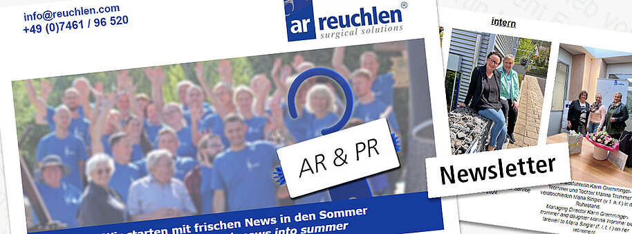August Reuchlen Newsletter - never miss news again